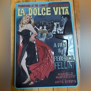 Decorative metal box.